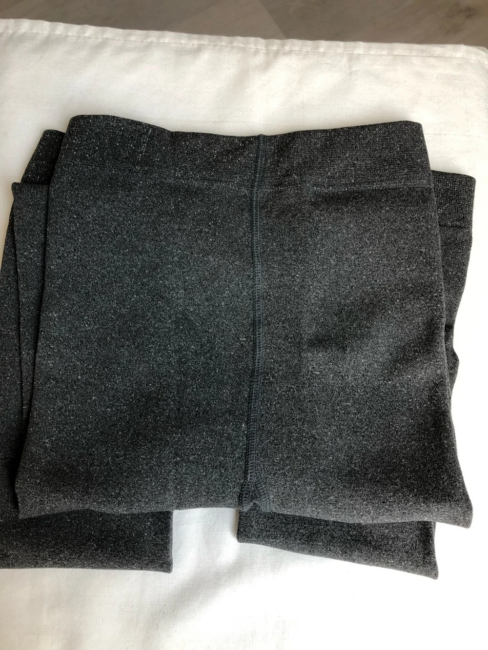NEW Secret Treasures Grey Fleece Footless Tights M/L